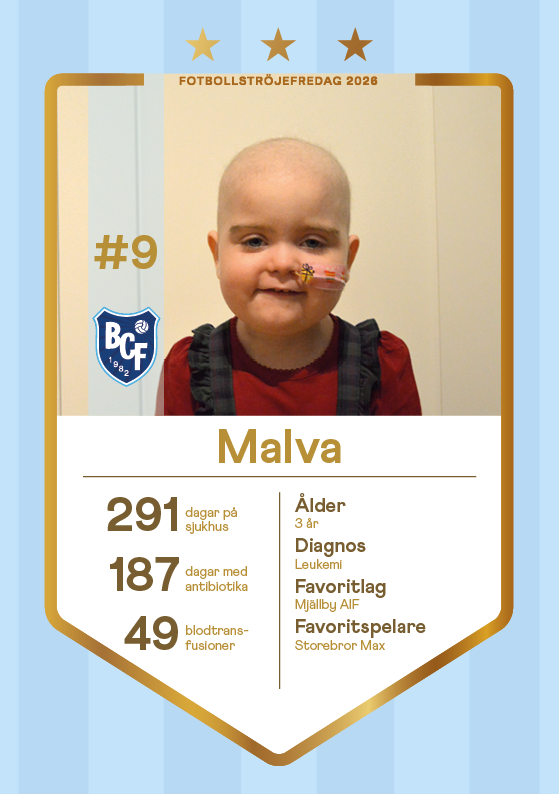 Fotbollskort Malva
