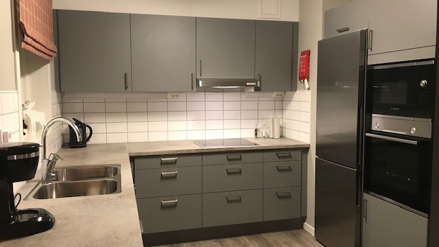 Köket i lägenhet på Lindvallen